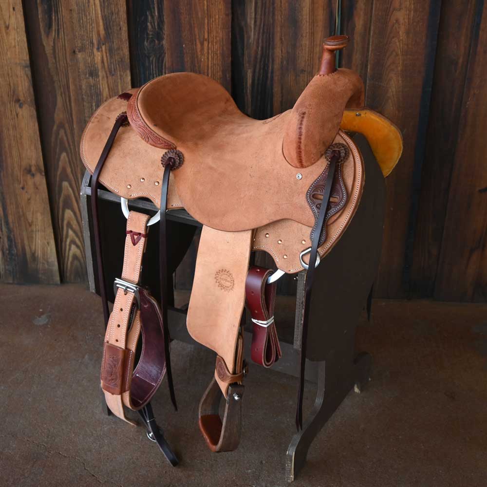 15.5" JEFF SMITH BUSTER WELCH RANCH CUTTER SADDLE Saddles - New Jeff Smith