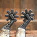 Kerry Kelley Silver Mounted 8pt. Spurs Tack - Spurs Kerry Kelley