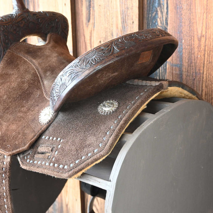 13.5" USED MASTER BARREL SADDLE Saddles - Used Master Saddles