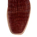 R. Watson Men's Nubuck Rhubarb Caiman Belly Boot MEN - Footwear - Exotic Western Boots R Watson   