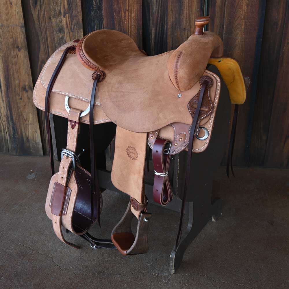 16" JEFF SMITH COWBOY SADDLE Saddles - New Jeff Smith