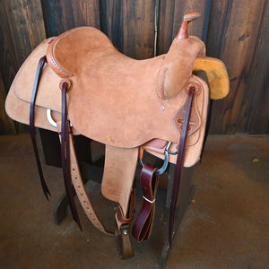 16.5" JEFF SMITH CUTTING SADDLE Saddles Jeff Smith