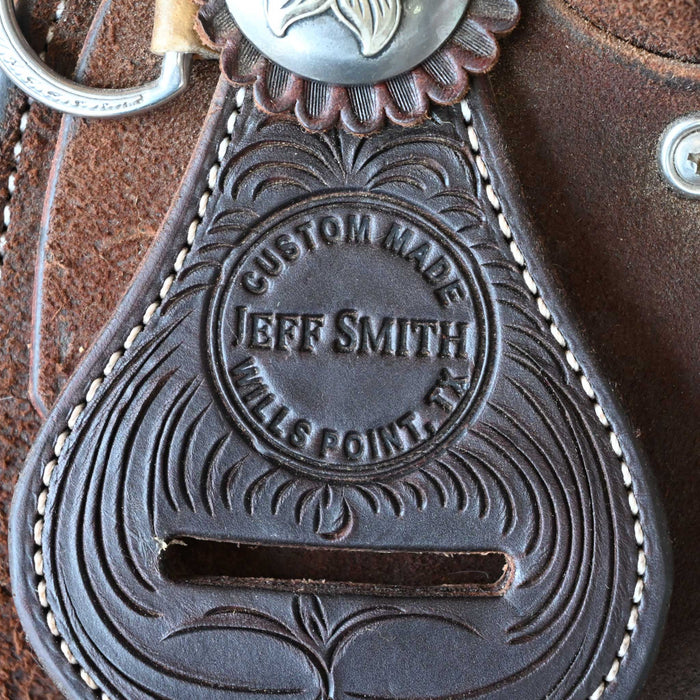 13" USED JEFF SMITH BARREL SADDLE Saddles - Used Jeff Smith