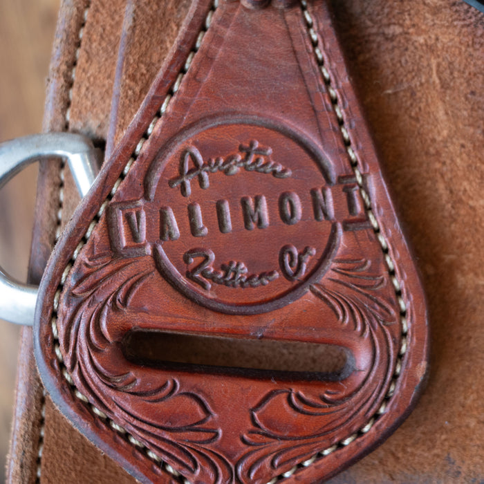 15" USED AUSTIN VALIMONT RANCH CUTTER SADDLE