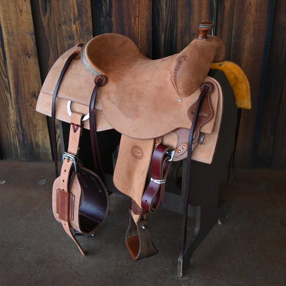 16" JEFF SMITH COWBOY SADDLE Saddles - New Jeff Smith