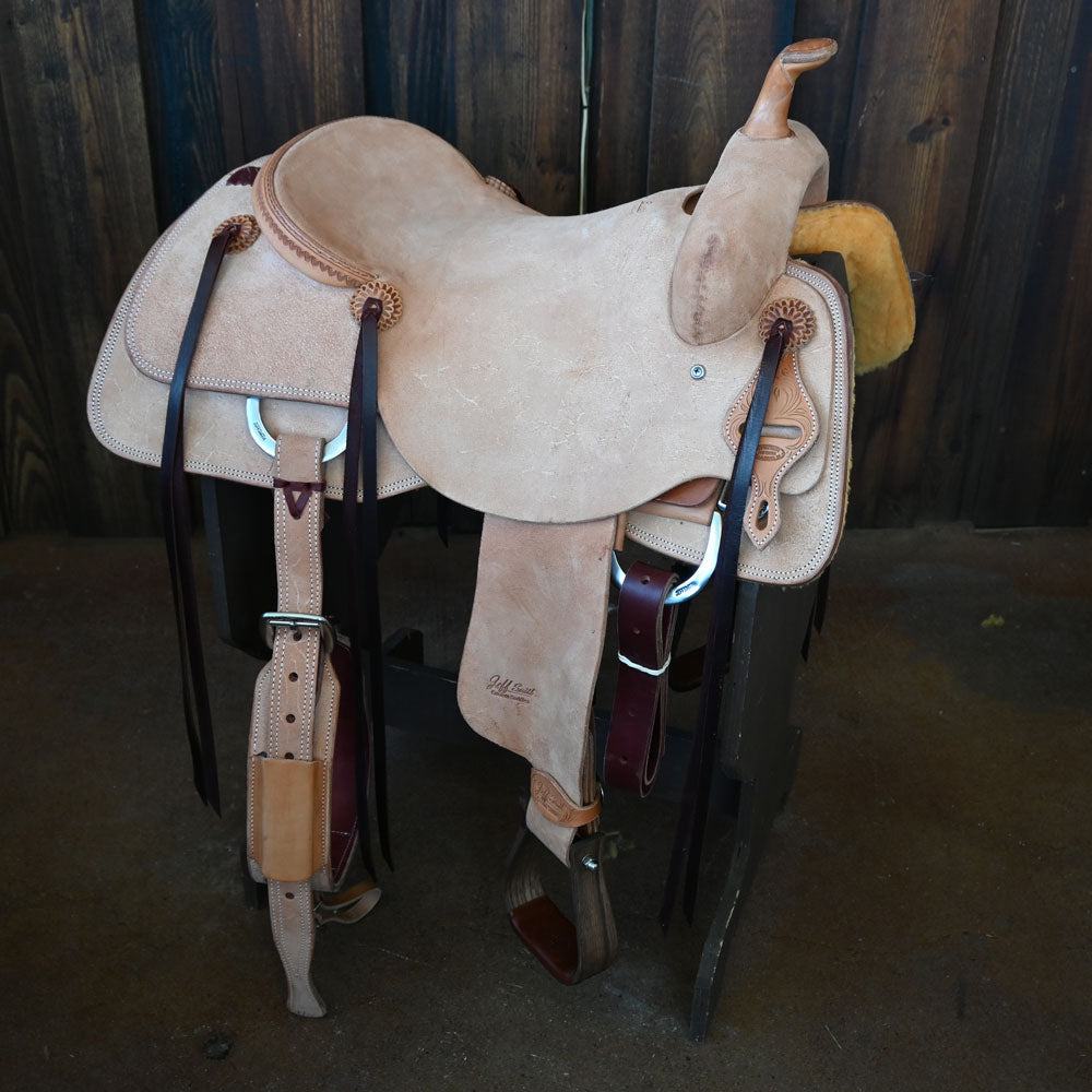 17" JEFF SMITH CUTTING SADDLE Saddles Jeff Smith