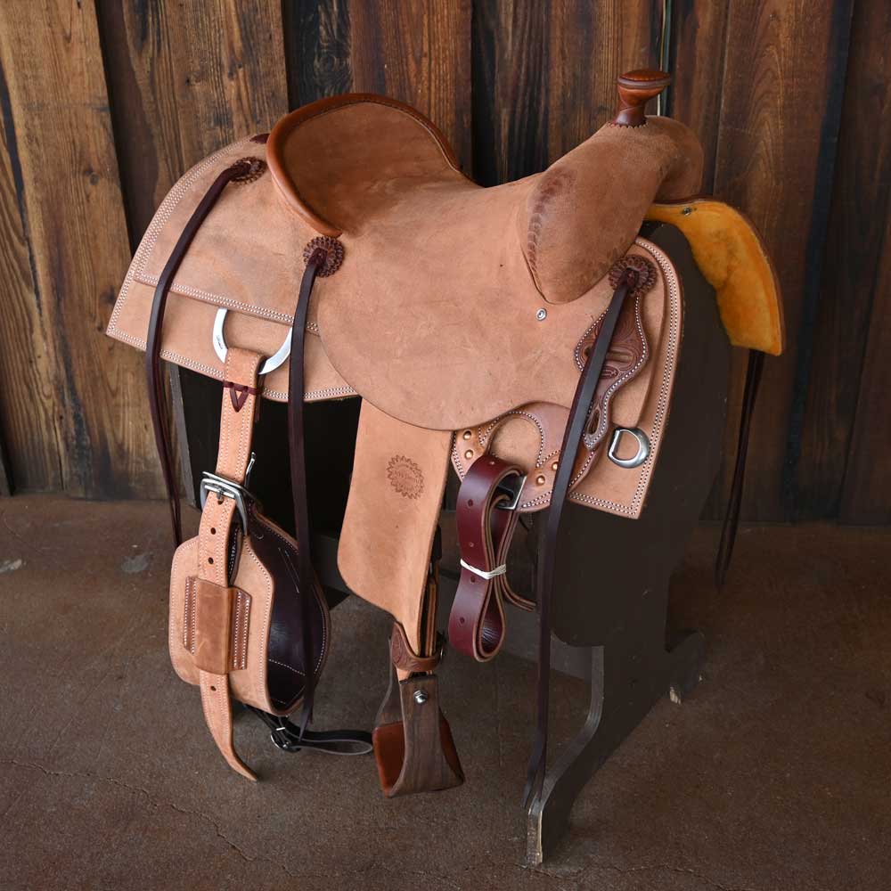 15.5" JEFF SMITH COWBOY SADDLE Saddles - New Jeff Smith
