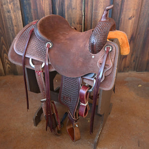 15.5" JEFF SMITH CUTTING SADDLE Saddles Jeff Smith