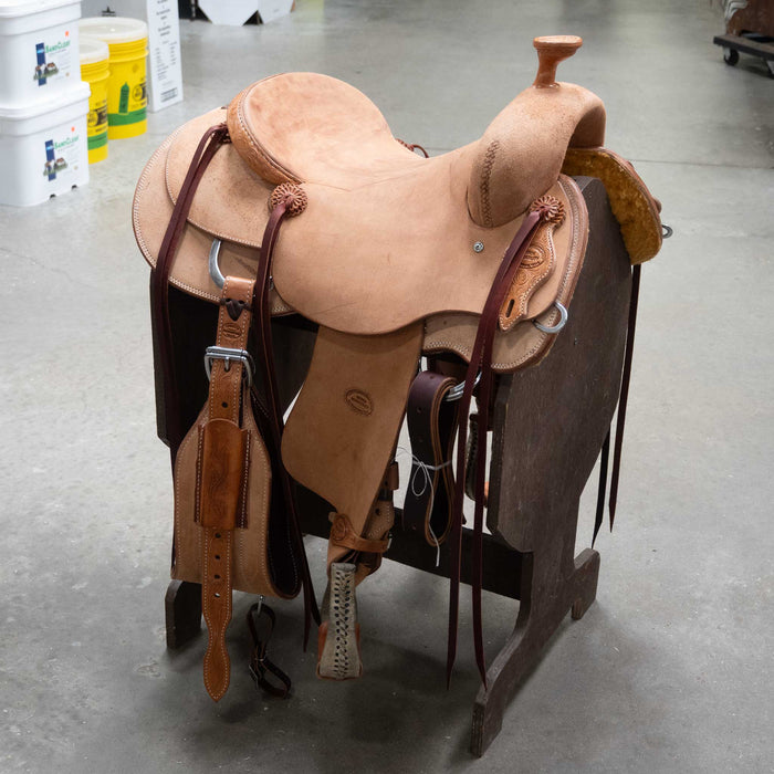 15.5" TESKEY'S RANCH VERSATILITY SADDLE Saddles - New Teskey's Saddlery