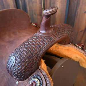 15.5" JEFF SMITH CUTTING SADDLE Saddles Jeff Smith