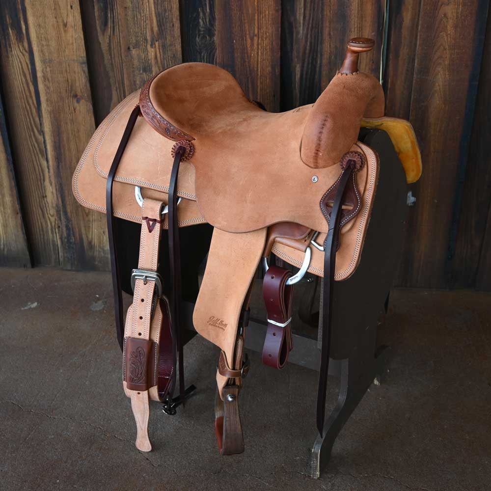 15.5" JEFF SMITH BUSTER WELCH RANCH CUTTER SADDLE Saddles - New Jeff Smith