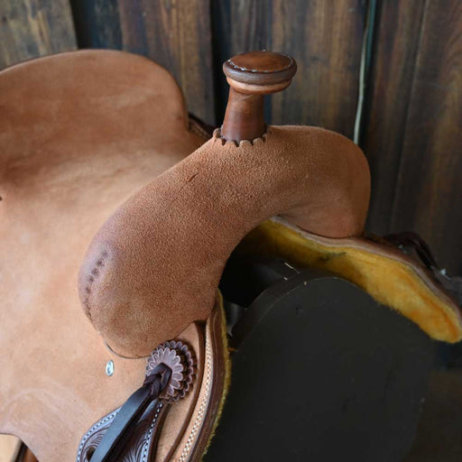 15.5" JEFF SMITH BUSTER WELCH RANCH CUTTER SADDLE Saddles - New Jeff Smith