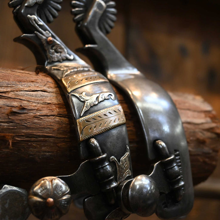 Kerry Kelley Women's #88 Silver Mounted Spurs Tack - Spurs Kerry Kelley