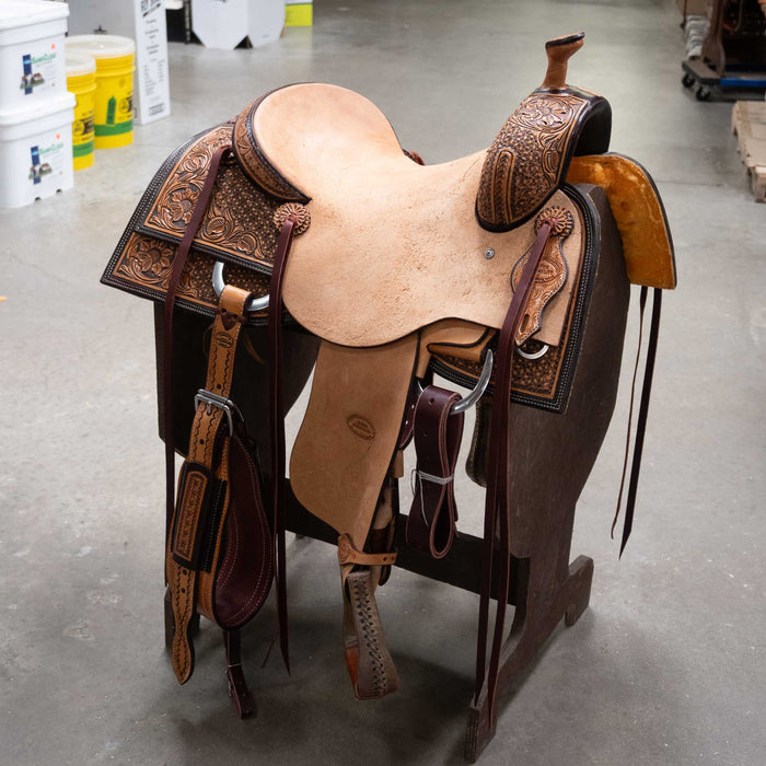 15" TESKEY'S RANCH VERSATILITY SADDLE Saddles - New Teskey's Saddlery