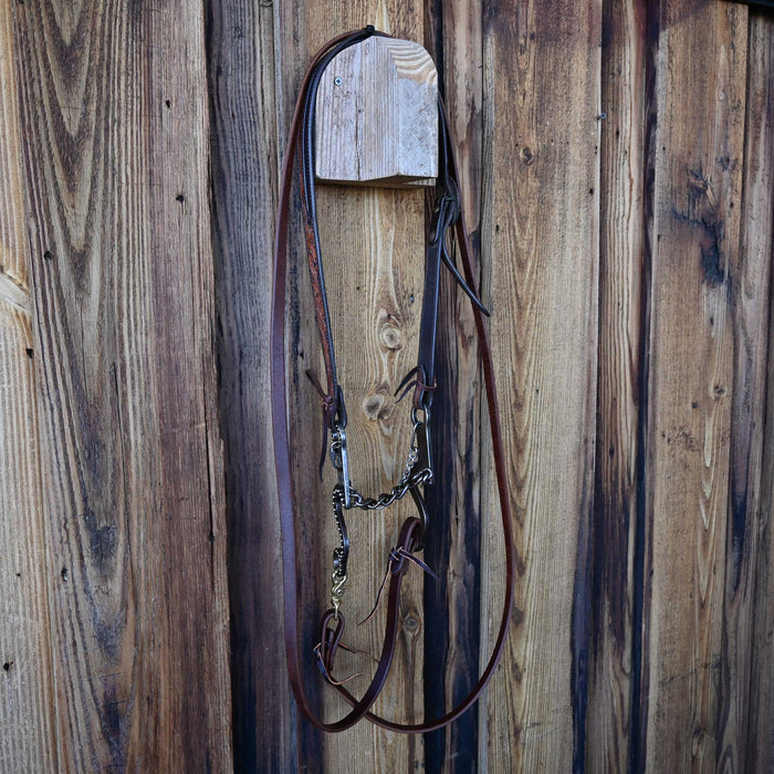 Anderson Chain Bridle Rig w/ Split Ear Headstall