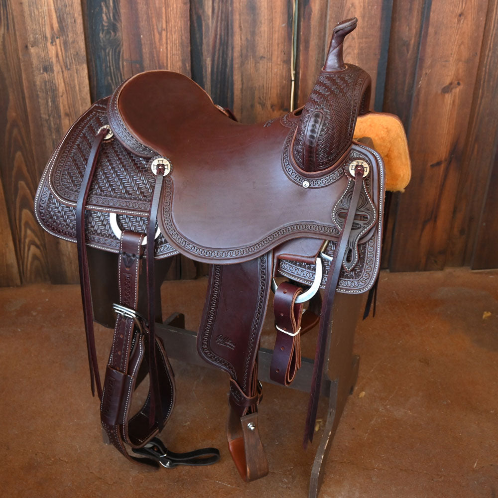 16" JEFF SMITH CUTTING SADDLE Saddles Jeff Smith