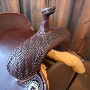 16" JEFF SMITH CUTTING SADDLE Saddles Jeff Smith