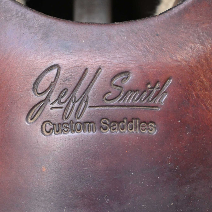 15.5" USED JEFF SMITH CUTTING SADDLE
