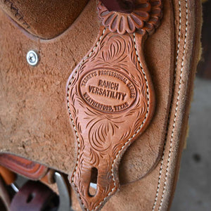 16" USED TESKEY'S RANCH VERSATILITY SADDLE Saddles TESKEY'S SADDLERY LLC   