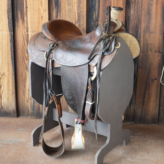 16" USED RUSS MURRY RANCH SADDLE
