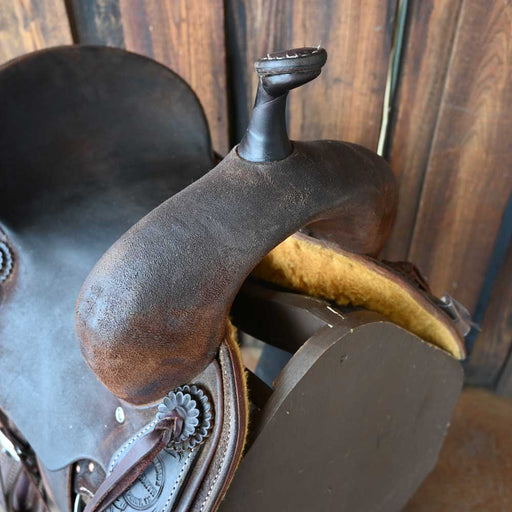 14" USED JEFF SMITH BARREL SADDLE Saddles - Used Jeff Smith