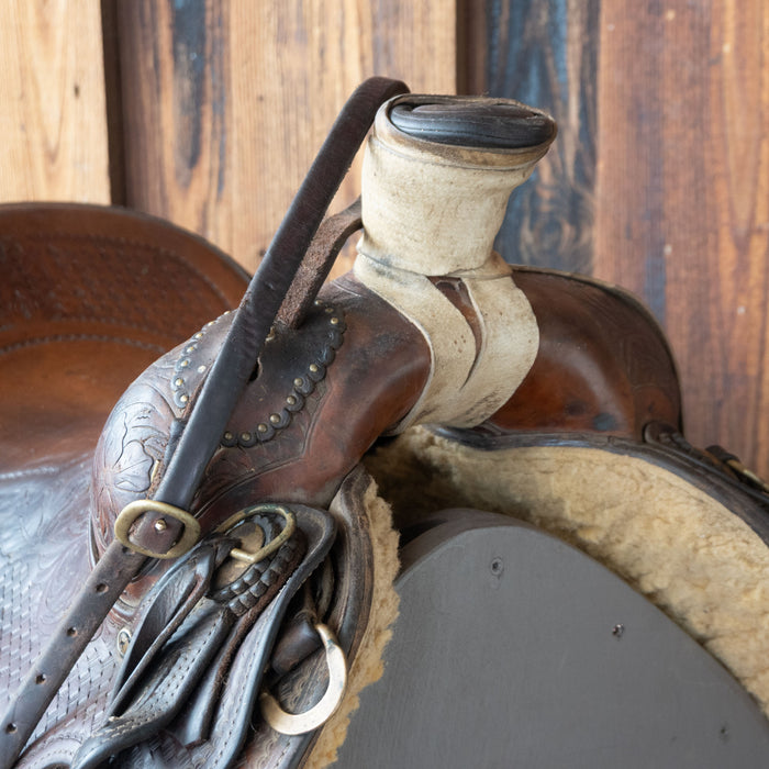 16" USED RUSS MURRY RANCH SADDLE