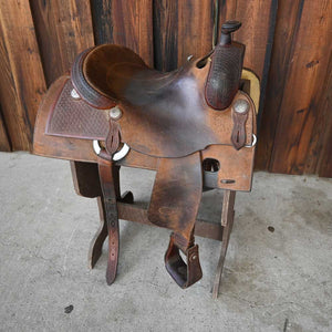 16.5" USED SUPERIOR RANCH CUTTING SADDLE Saddles Superior Saddlery   