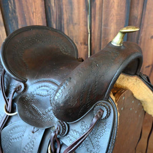 ANTIQUE JUMBO BRAND SADDLE _CA979 Collectibles Teskey's