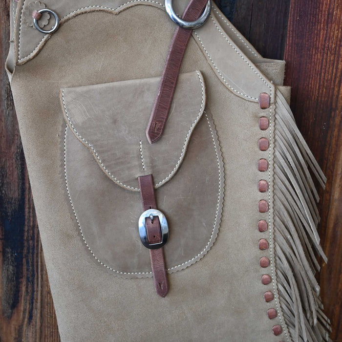 Clint Gregory Stepthrough Cowboy Chaps Tack - Chaps & Chinks Clint Gregory