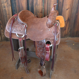 15.5" JEFF SMITH CUTTING SADDLE Saddles Jeff Smith