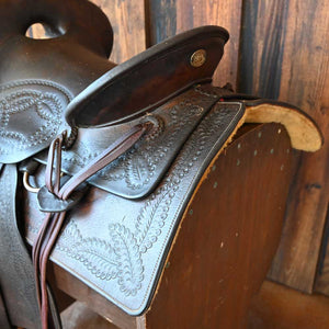 ANTIQUE JUMBO BRAND SADDLE _CA979 Collectibles Teskey's