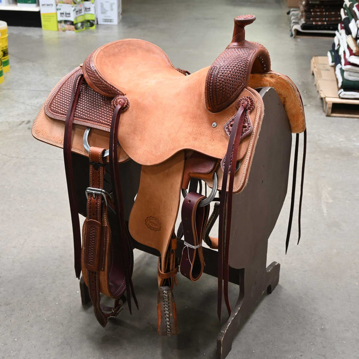 15.5" TESKEY'S RANCH CUTTER SADDLE