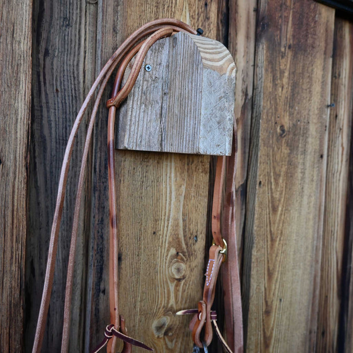 Shank Snaffle Bridle Rig w/ Single Ear Headstall