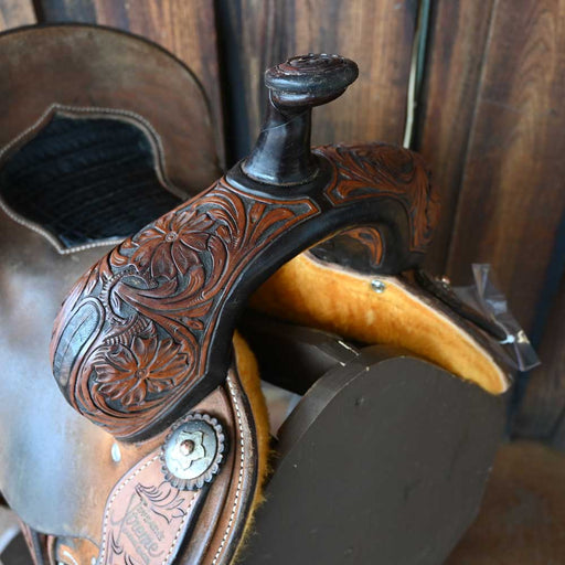 14" USED JEFF SMITH XTREME BARREL SADDLE Saddles - Used Jeff Smith