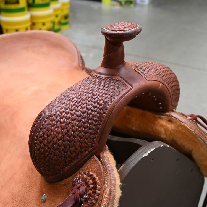 15.5" TESKEY'S RANCH CUTTER SADDLE