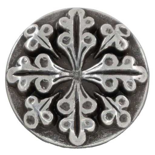 Silver Floral Cross Tack - Conchos & Hardware MISC   