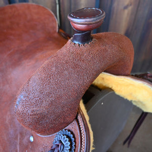 16" JEFF SMITH COW HORSE SADDLE Saddles Jeff Smith