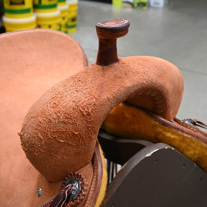 16" TESKEY'S RANCH CUTTER SADDLE