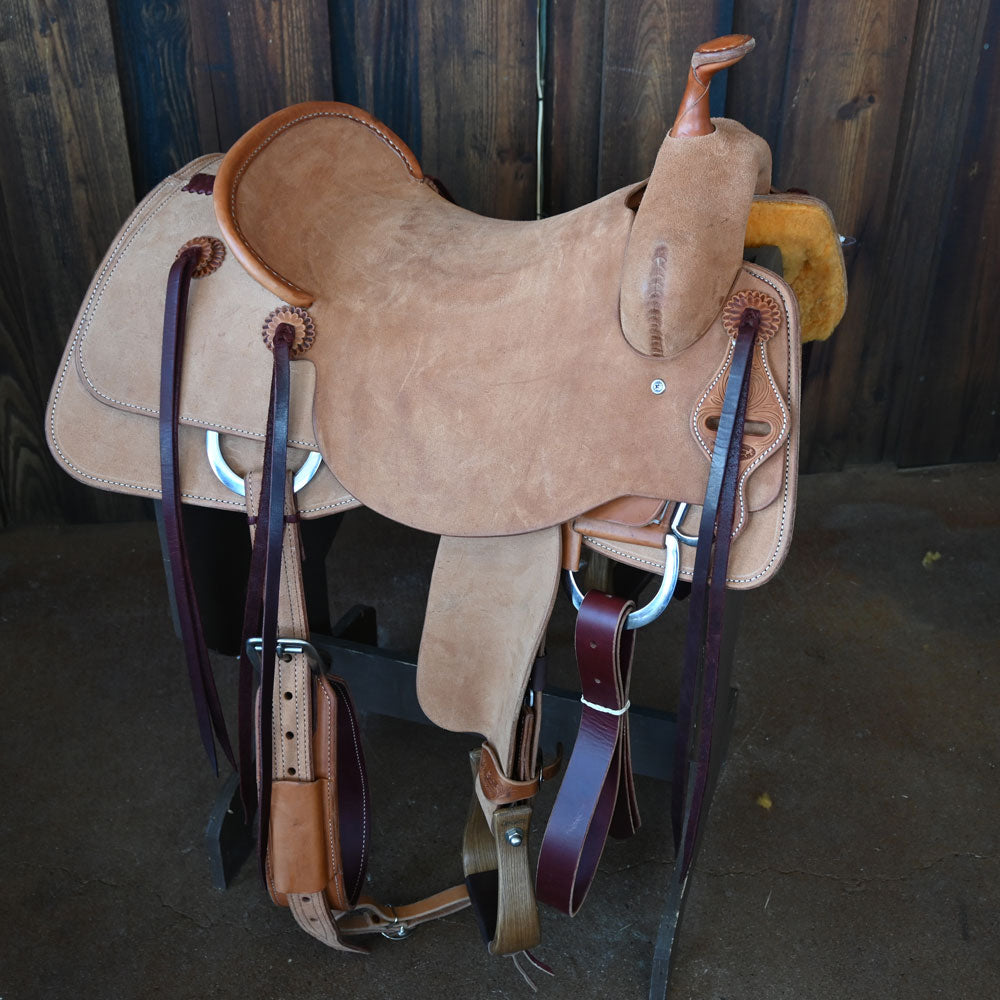 16" JEFF SMITH CUTTING SADDLE Saddles Jeff Smith