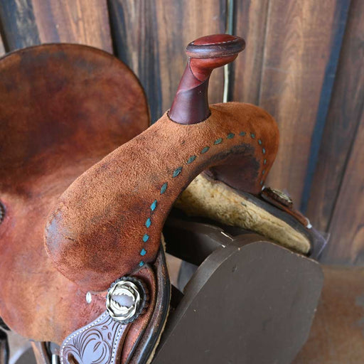 13.5" USED JEFF SMITH BARREL SADDLE Saddles - Used Jeff Smith