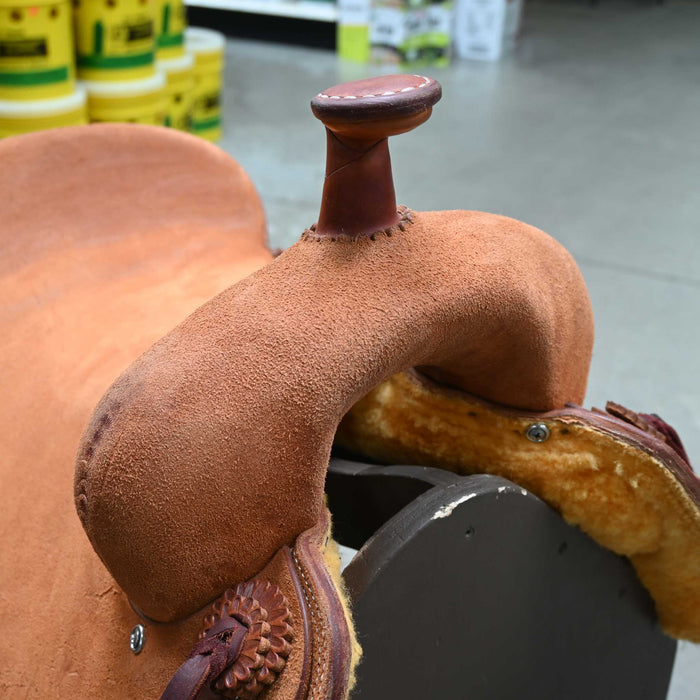16.5" JEFF SMITH RANCH CUTTER SADDLE