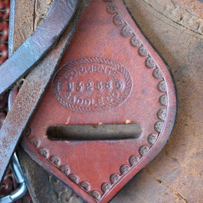 14.5" USED CORRIENTE RANCH SADDLE