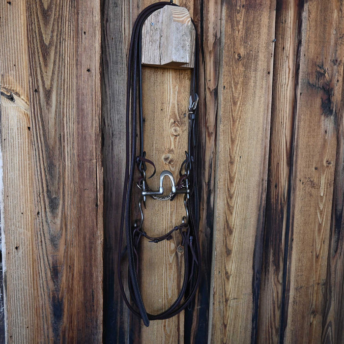 Brandon Anthony Correction Bridle Rig w/ Split Ear Headstall