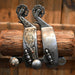 Kerry Kelley Women's #88 Silver & Copper Mounted Spurs Tack - Spurs Kerry Kelley
