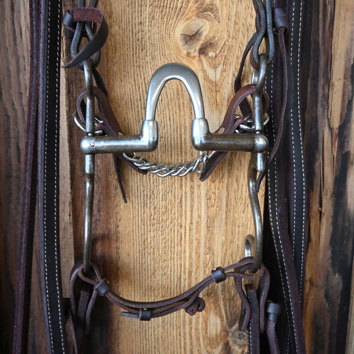 Brandon Anthony Correction Bridle Rig w/ Split Ear Headstall