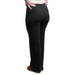 Dylan Emma Rib Marrow Hem Pant - Black WOMEN - Clothing - Pants & Leggings Dylan