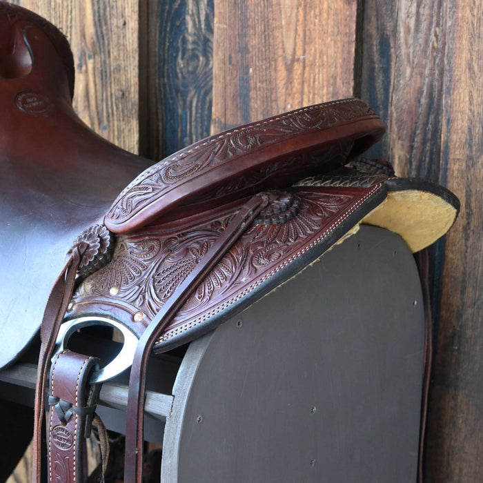 16.5" USED TESKEY'S RANCH VERSATILITY SADDLLE Saddles - Used Teskey's Saddlery