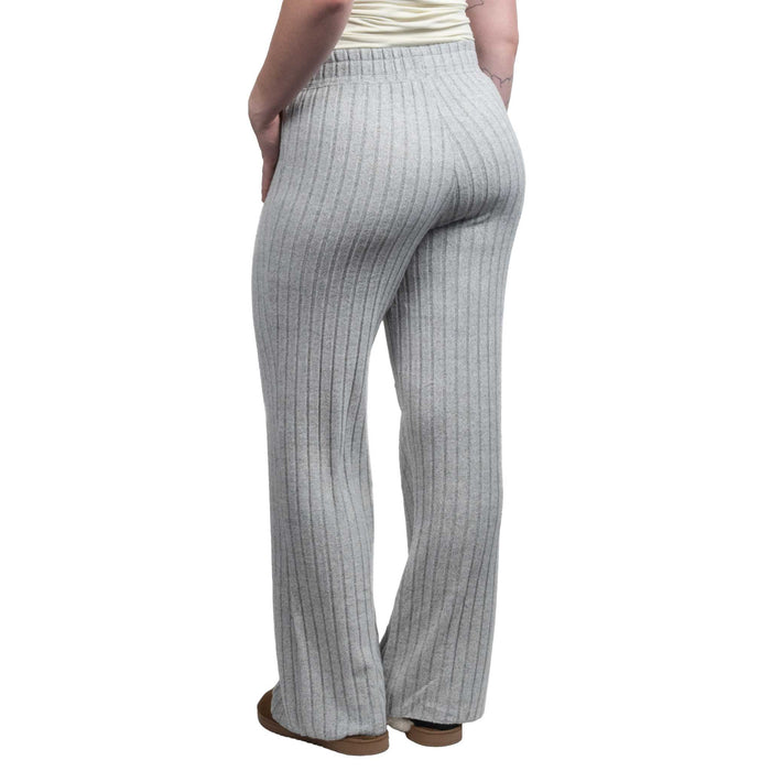 Dylan Emma Rib Marrow Hem Pant - Heather WOMEN - Clothing - Pants & Leggings Dylan