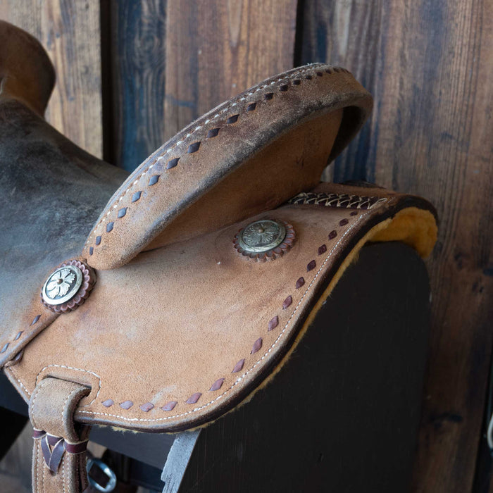 15.5" USED JEFF SMITH XTREME BARREL SADDLE