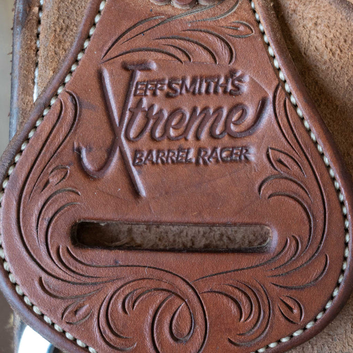 15.5" USED JEFF SMITH XTREME BARREL SADDLE